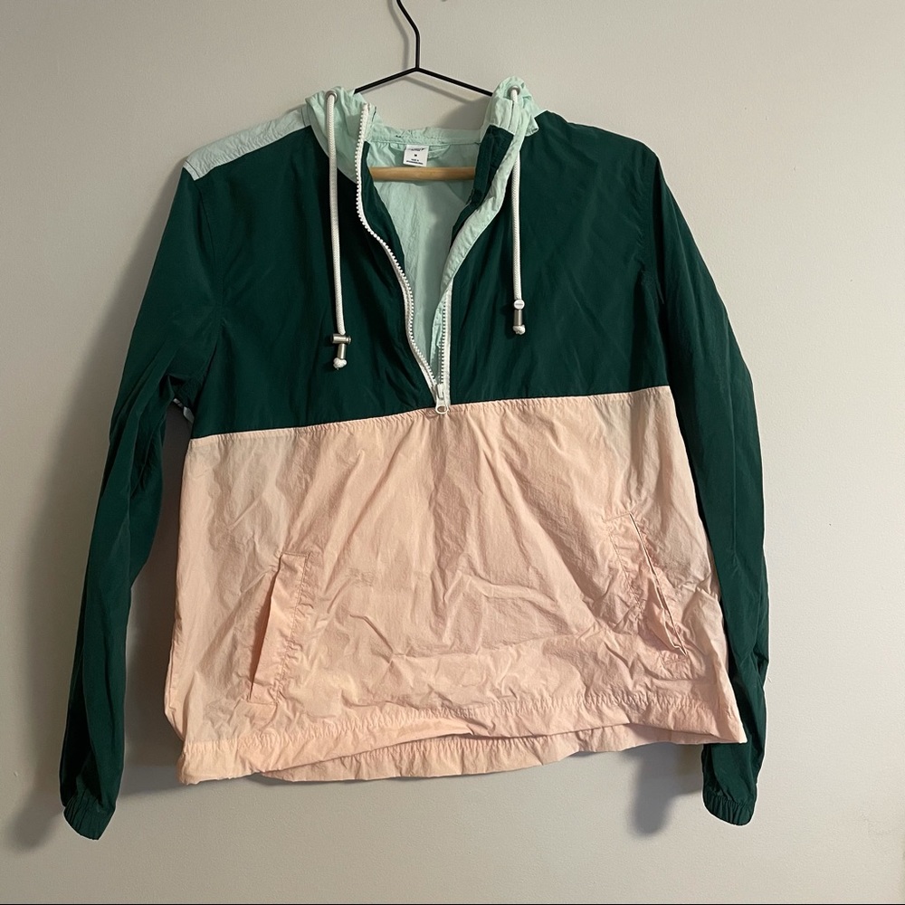 Old Navy Active Retro Windbreaker (Size M) - Picture 2 of 4